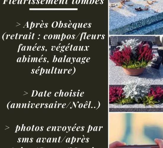 Espace Floral Azieu - Fleurissement tombes 1